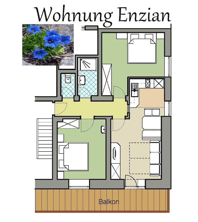 Apartamento Urblhof Leutasch Habitación foto